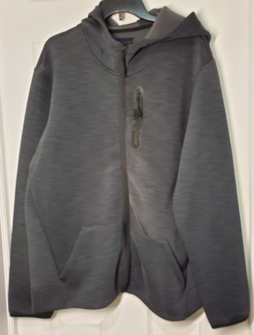 Nomad Modern Fit Full Zip Hoodie Mens XL Black Performance Stretch Jacket